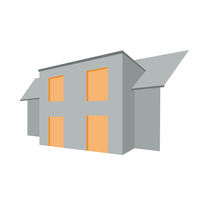 Zweigeschossiger Erker Zweigeschossiger Erker